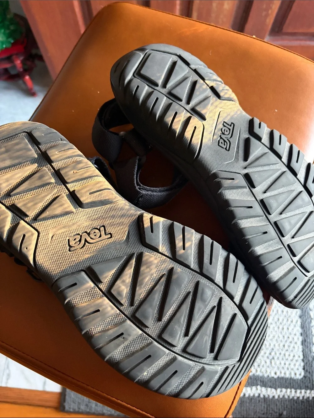 Teva Hurricane Black Men's Adjustable Strap Sandals